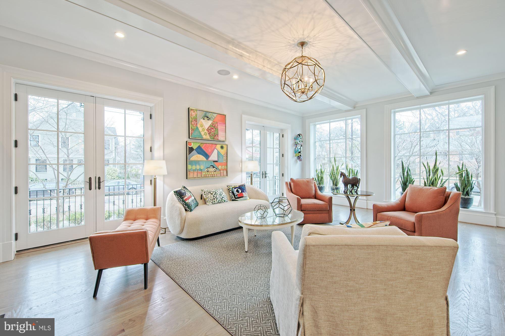 5400 Cathedral Avenue Northwest Washington, DC 20016 - Photo 3 of 17 Tall windows throughout the main level