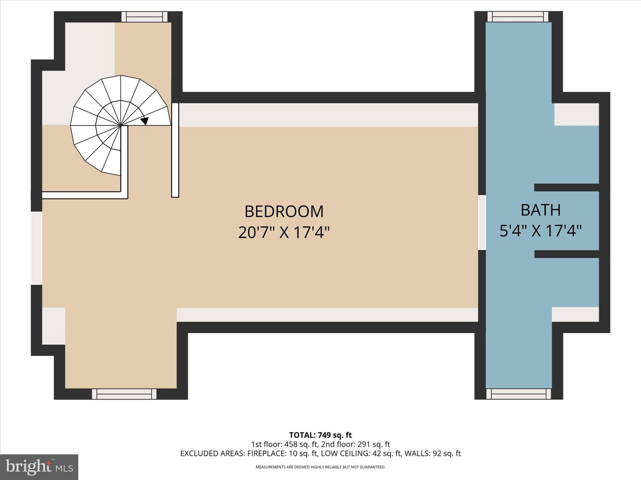 2894 Oxford Road New Oxford, PA 17350 - Photo 69 of 71 Guest House Upper Level Floor Plan