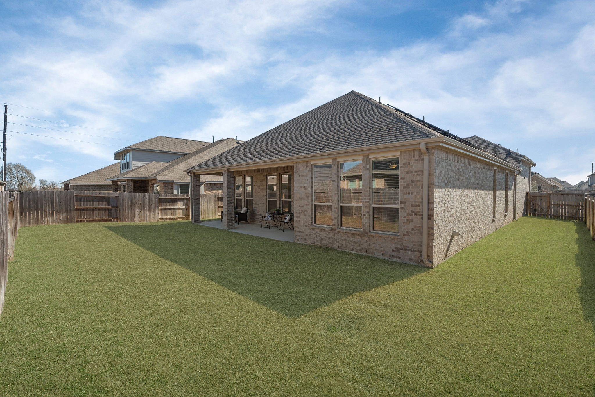 3612 Paloma Fls Lane Rosenberg, TX 77469 - Photo 45 of 49 a front view of a house with a garden