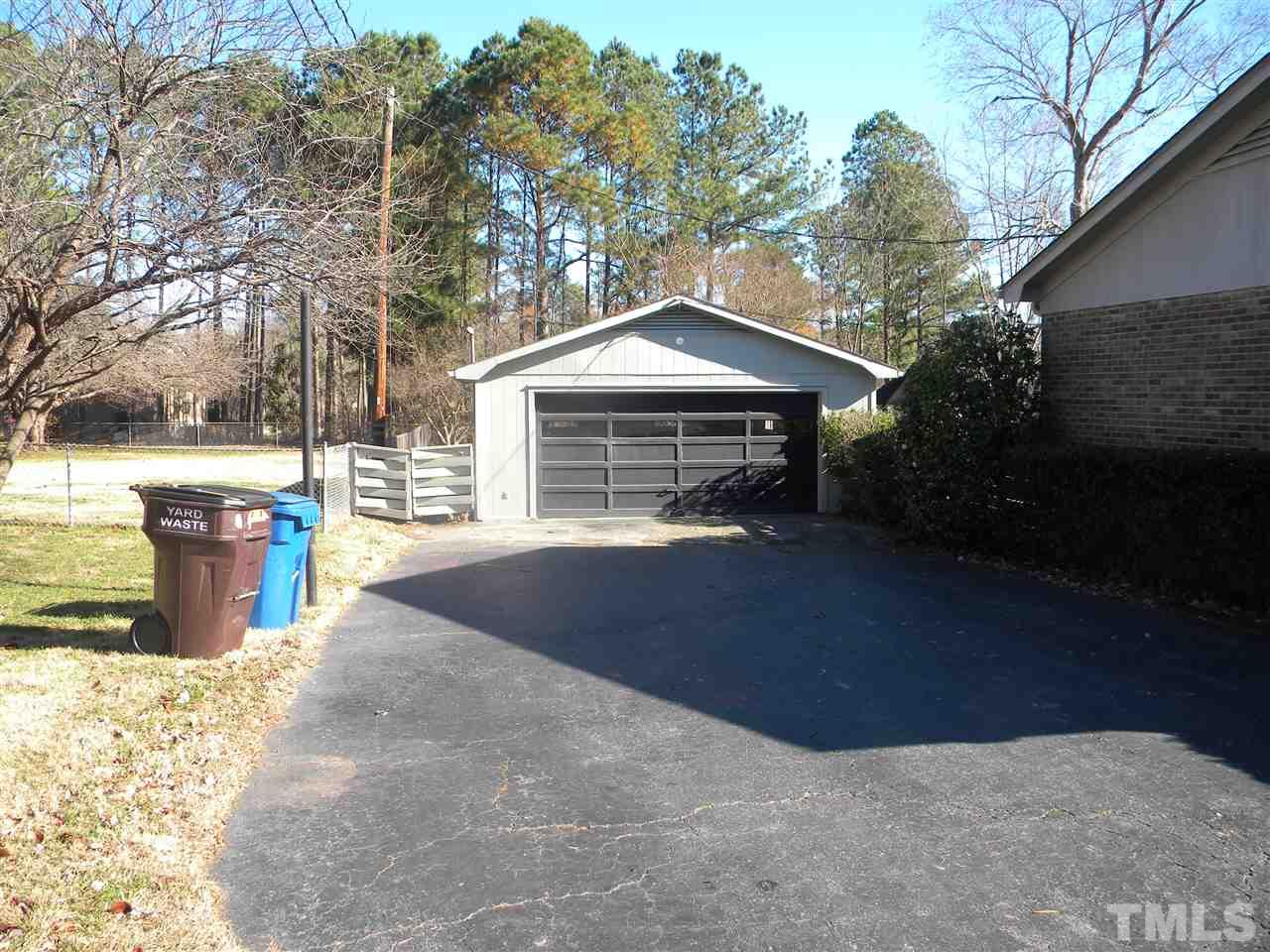 4920 Mandel Road Durham, NC 27712 - Photo 17 of 20 Detached Double Garage with workshop.
