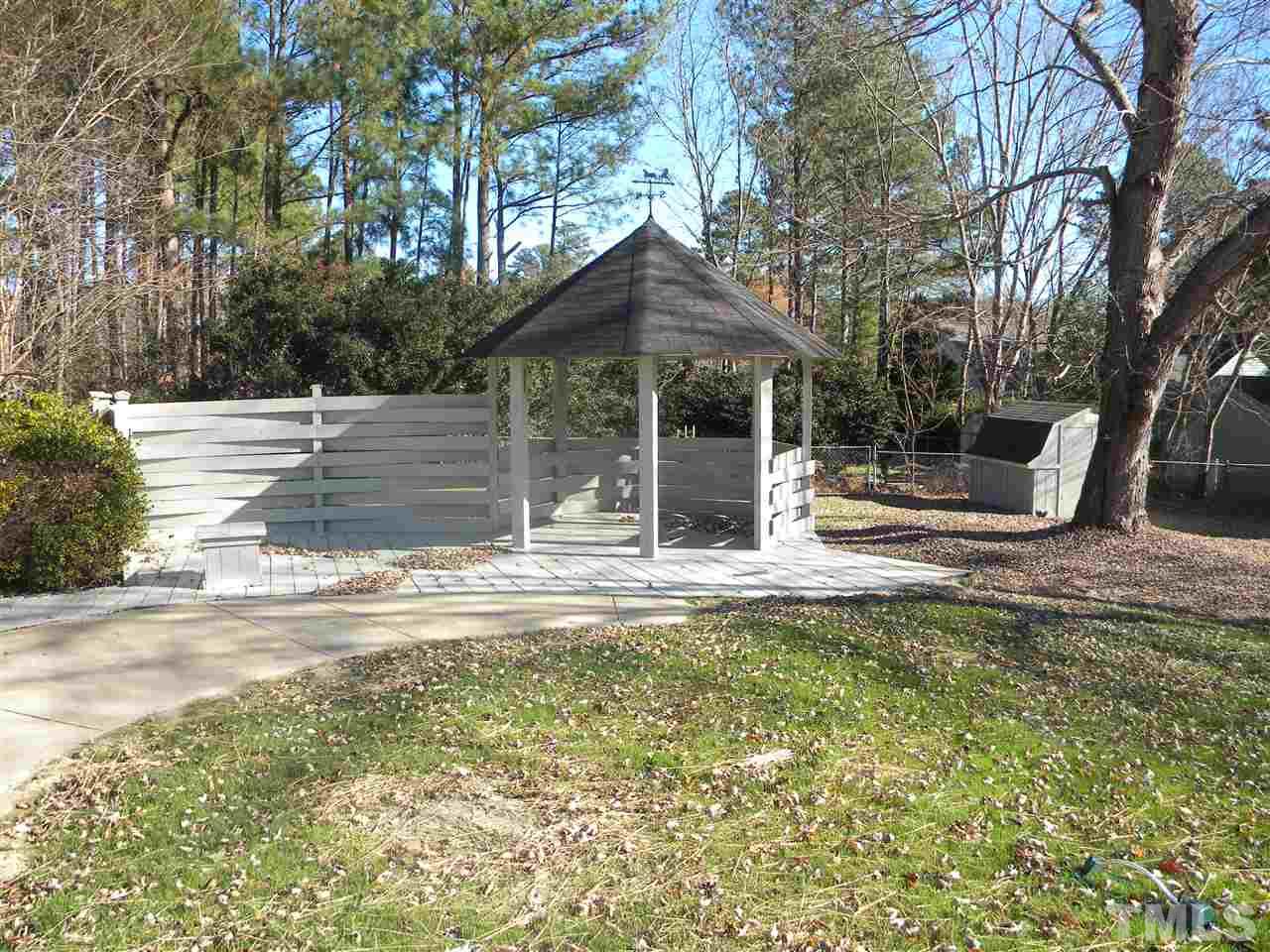 4920 Mandel Road Durham, NC 27712 - Photo 18 of 20 Gazebo with large patio area.