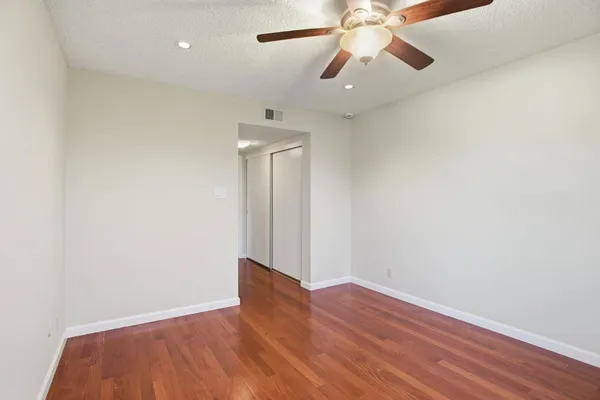 wooden floor in an empty room
