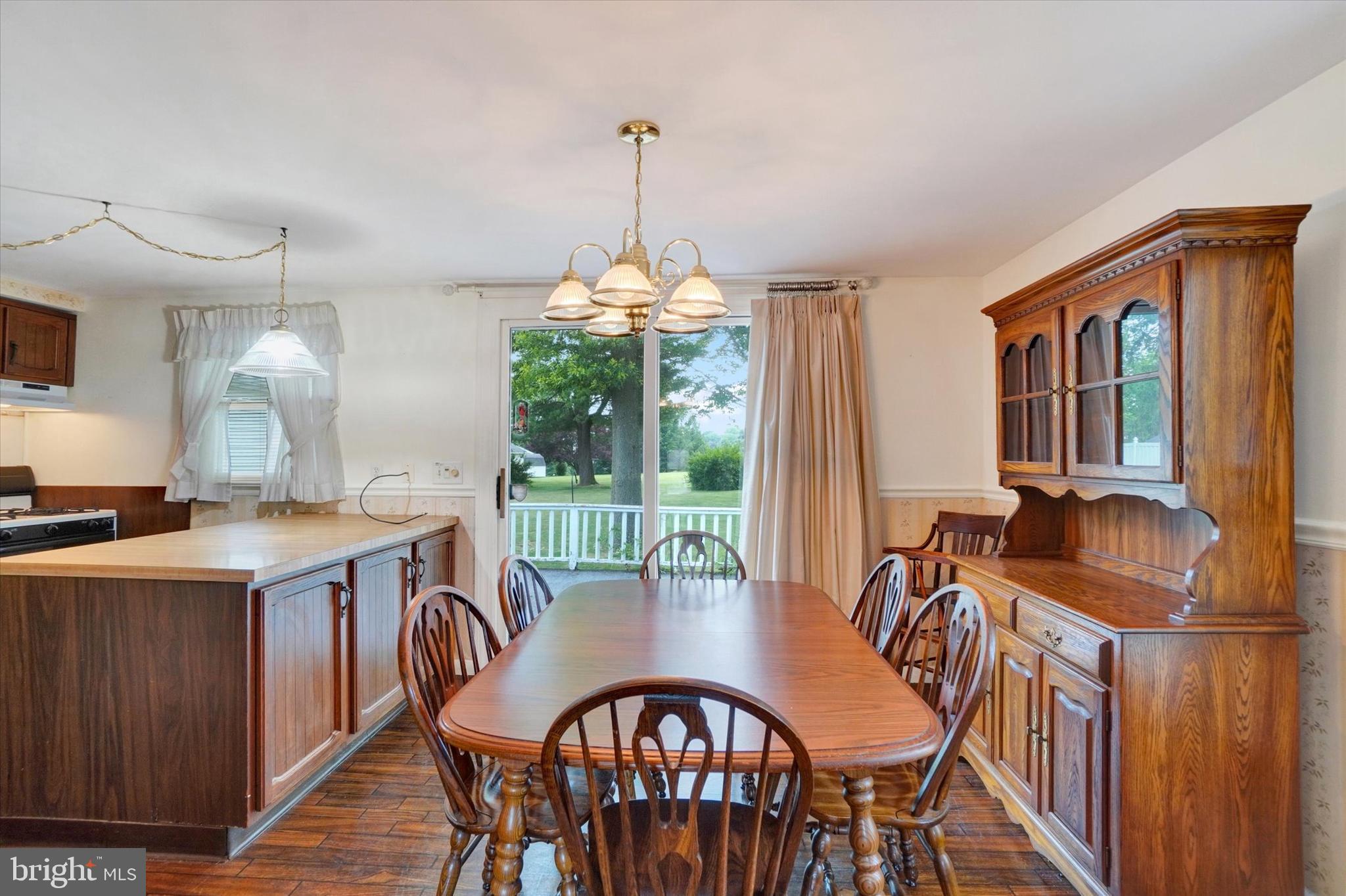 16 Forest Hills Road Red Lion, PA 17356 - Photo 6 of 28 a dining room with furniture a chandelier and wooden floor