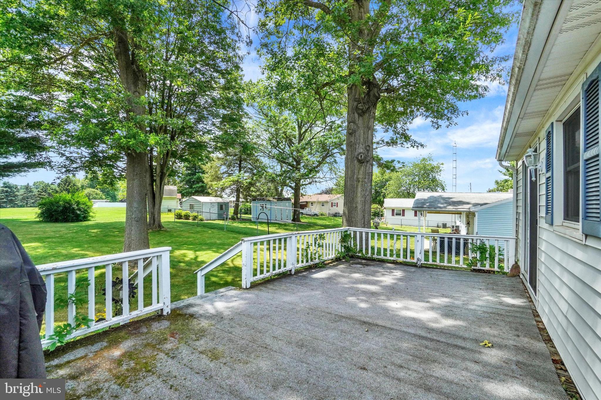 16 Forest Hills Road Red Lion, PA 17356 - Photo 8 of 28 a view of a deck with a large trees