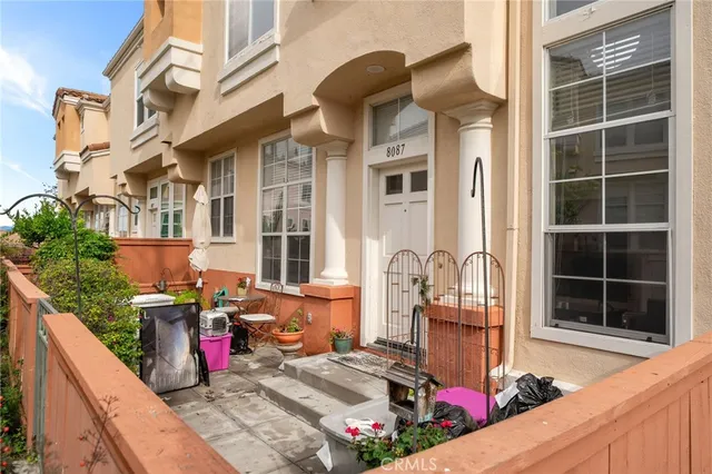 a view of a storage with an outdoor space