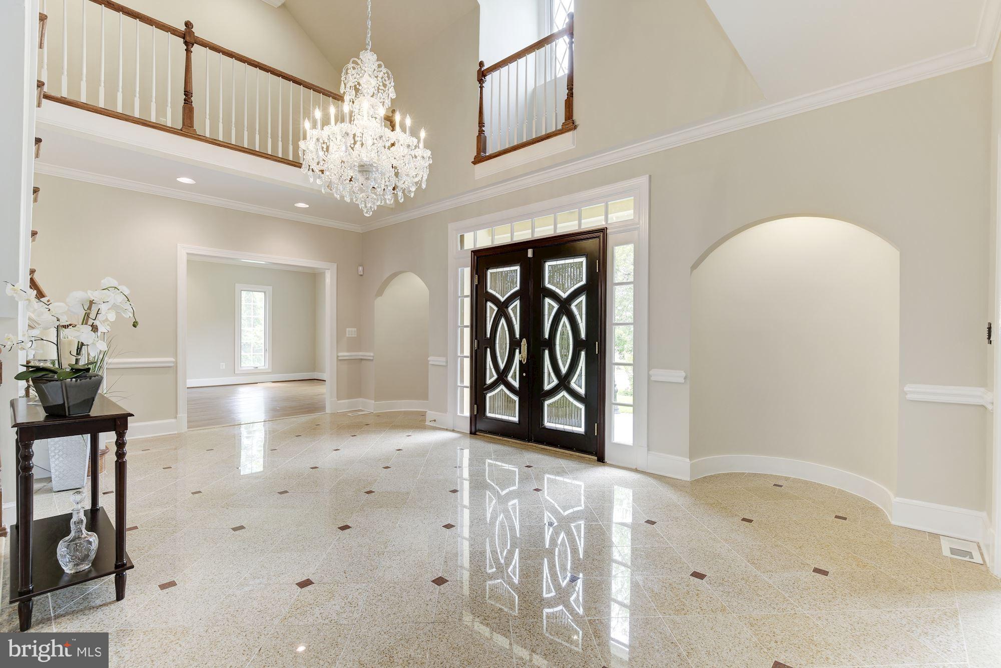 9809 Hall Road Potomac, MD 20854 - Photo 8 of 55 Two story spectacular foyer