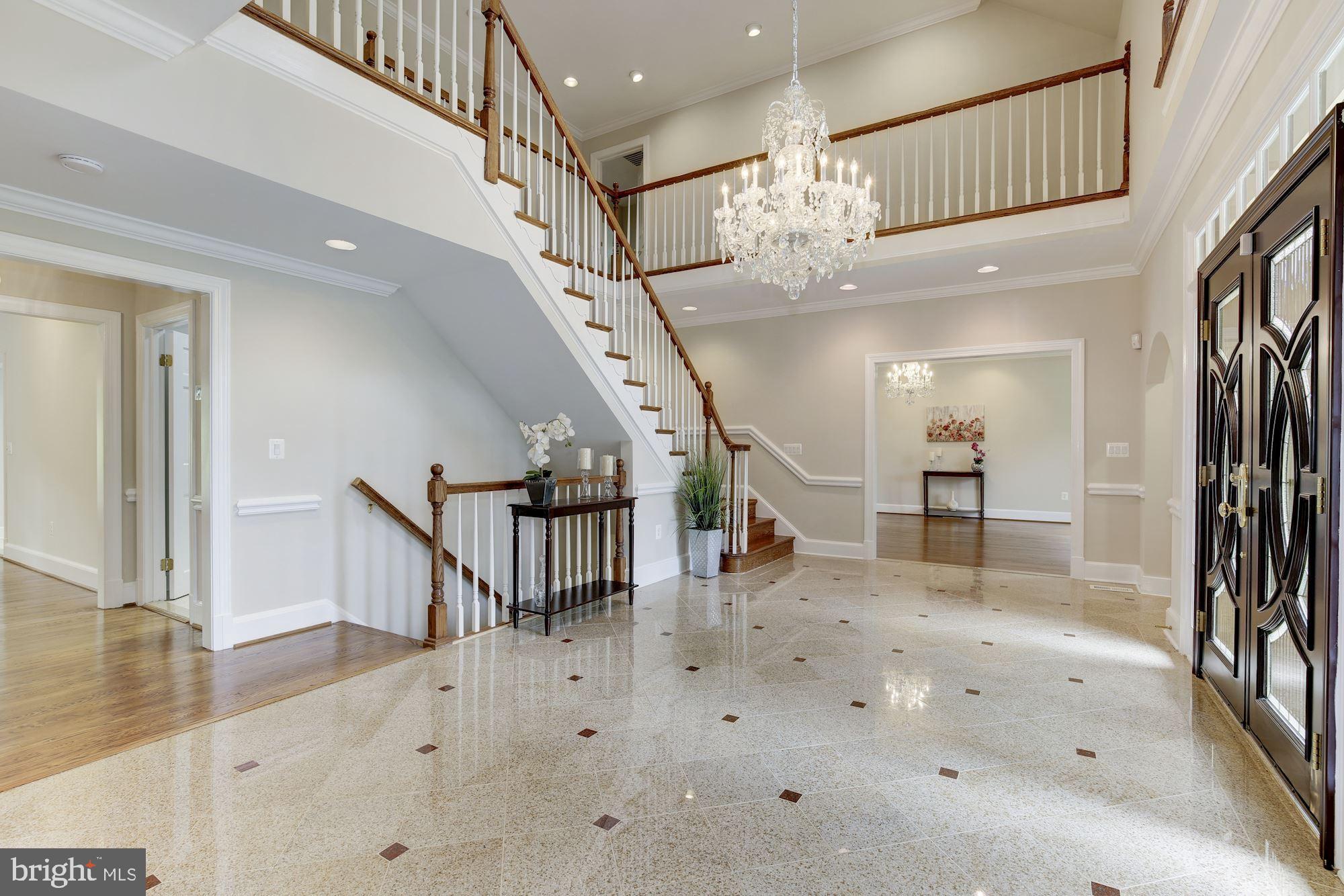 9809 Hall Road Potomac, MD 20854 - Photo 9 of 55 Foyer leads to living room