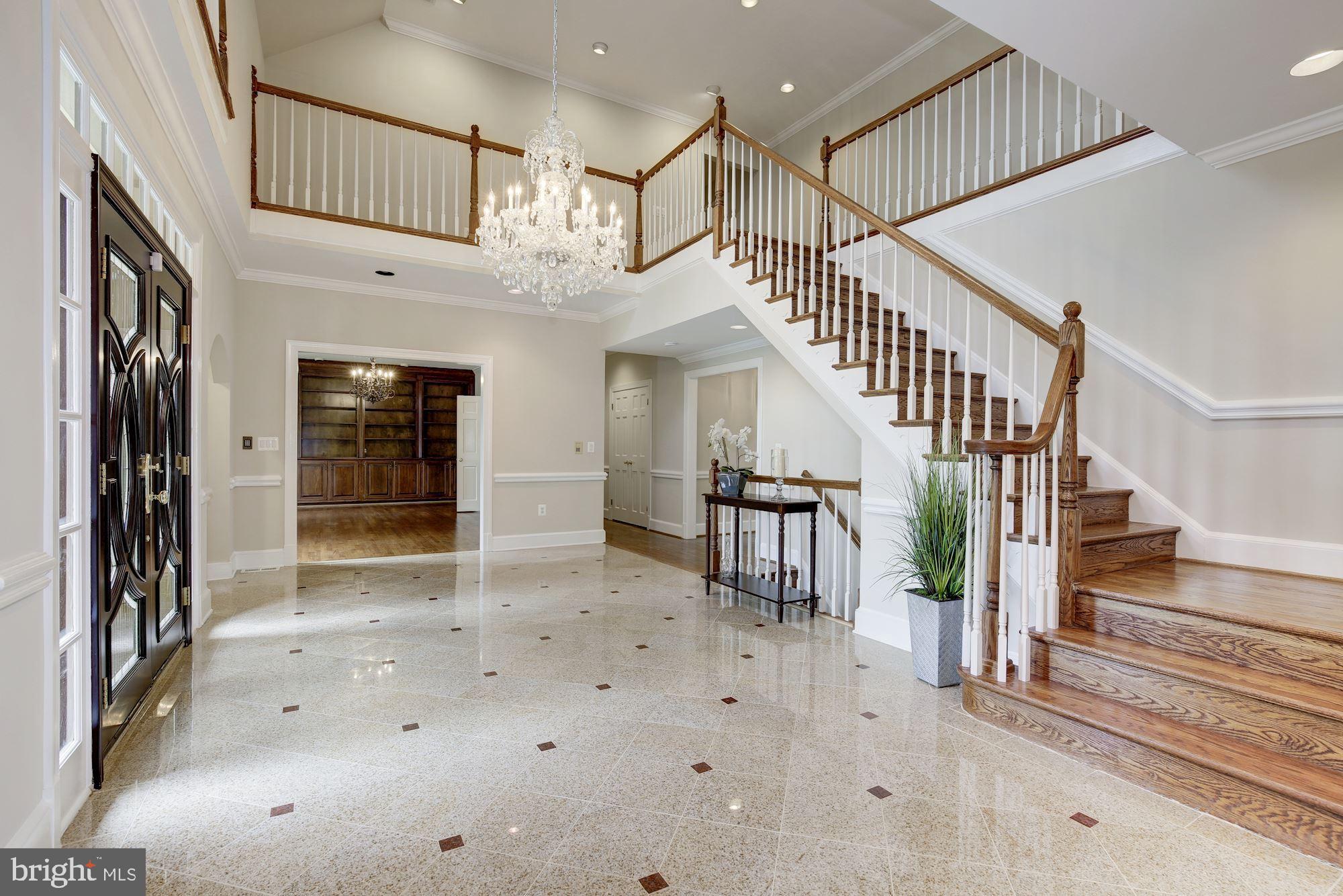 9809 Hall Road Potomac, MD 20854 - Photo 10 of 55 Foyer also leads to library