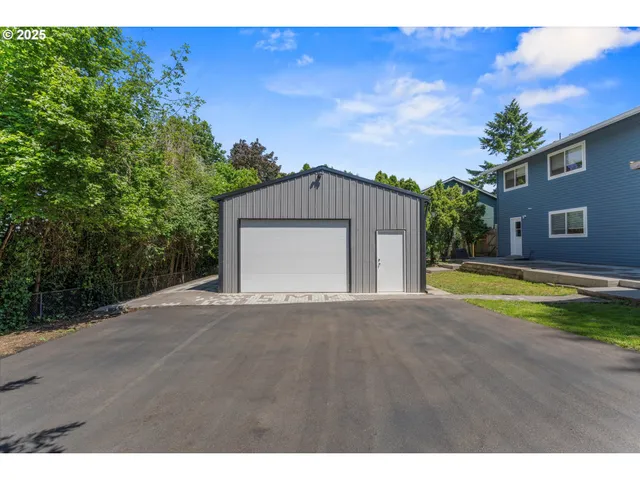 a view of a house with a swimming pool