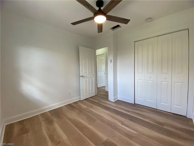 wooden floor in an empty room