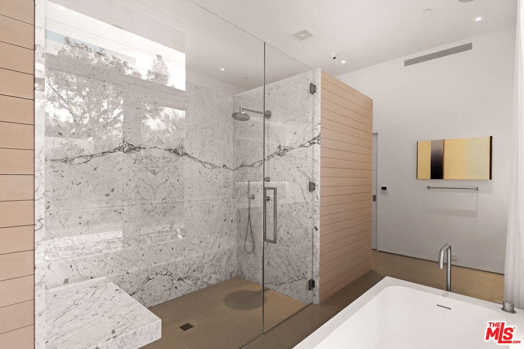 6728 Wildlife Road Malibu, CA 90265 - Photo 21 of 57 a bathroom with a shower a toilet and sink