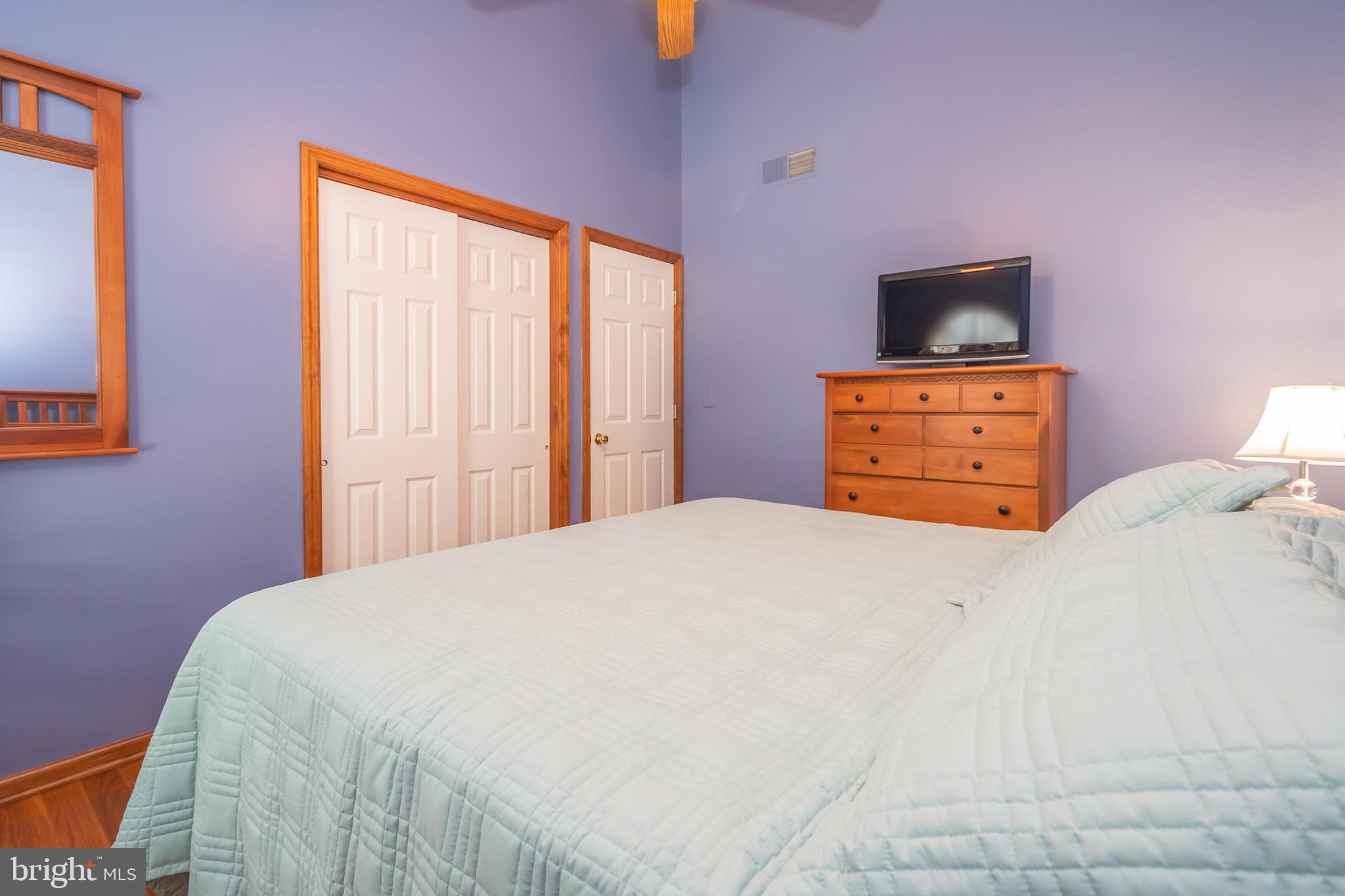 592 Marsh Hill Road McHenry, MD 21541 - Photo 24 of 51 a bedroom with a bed and a television
