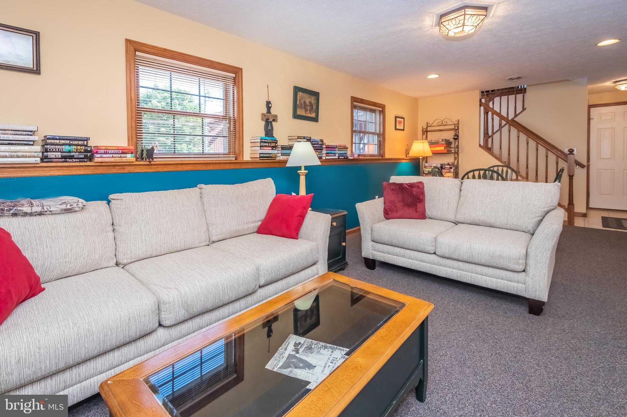 592 Marsh Hill Road McHenry, MD 21541 - Photo 37 of 51 a living room with furniture and a flat screen tv