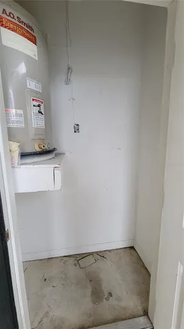 a view of a bathroom with a glass door