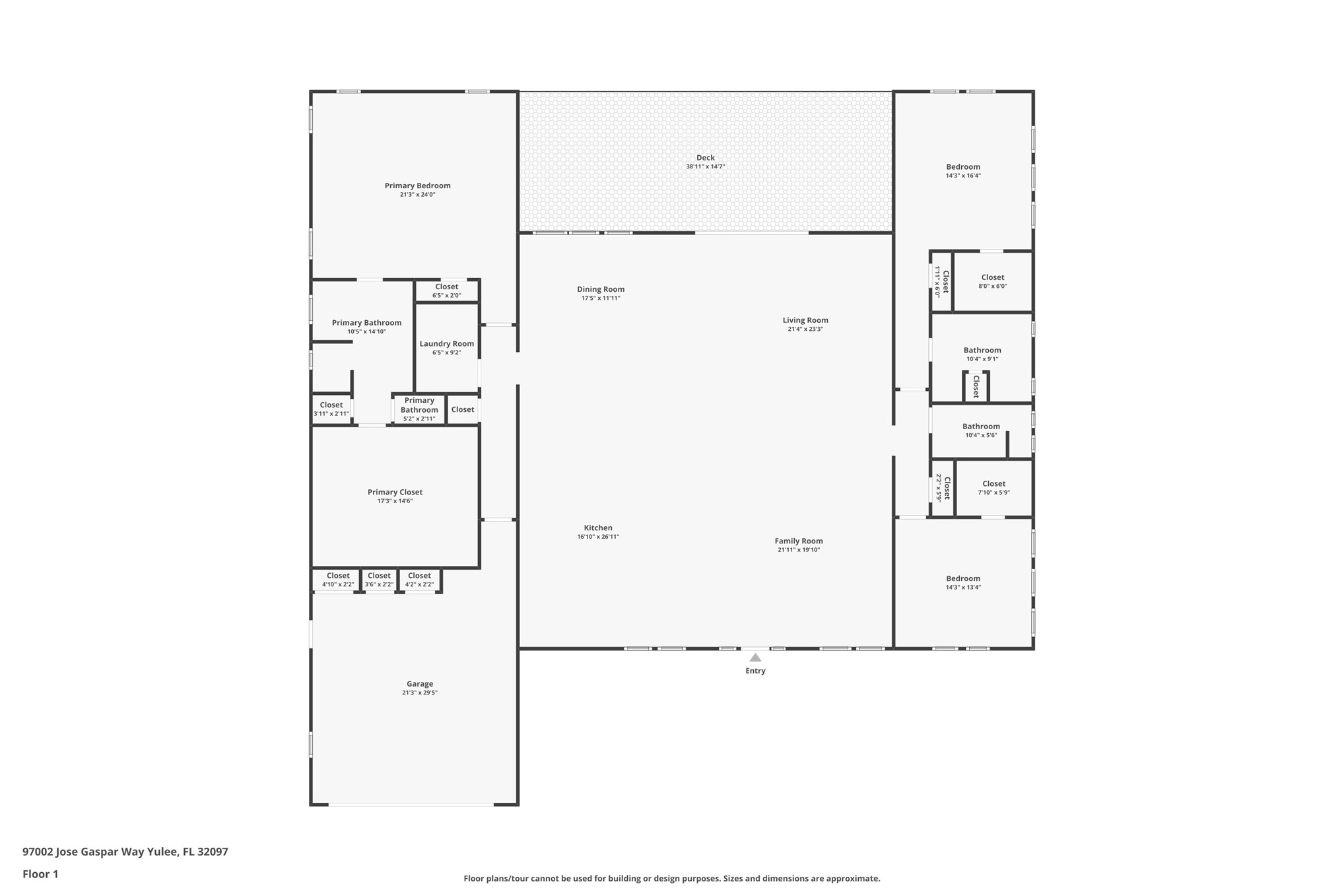 97002 Jose Gaspar Way Yulee, FL 32097 - Photo 69 of 69 Floor Plan