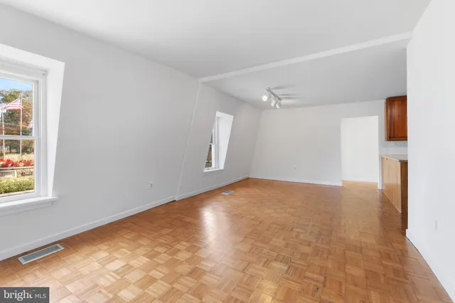 a view of empty room