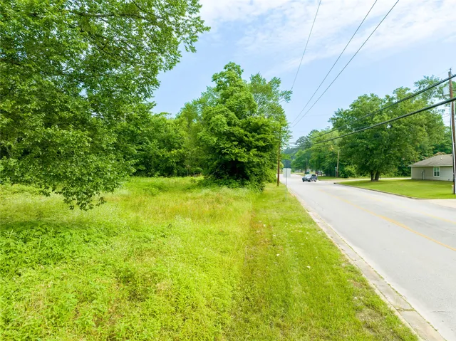 a view of swimming pool with a yard
