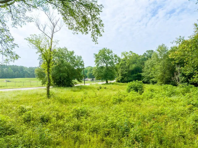a view of an outdoor space and swimming pool