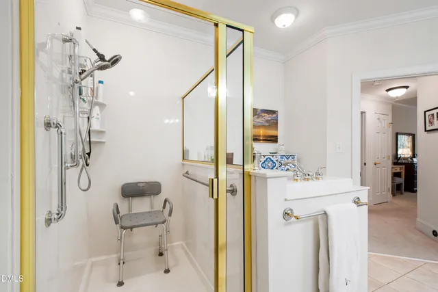 a view of walk in closet