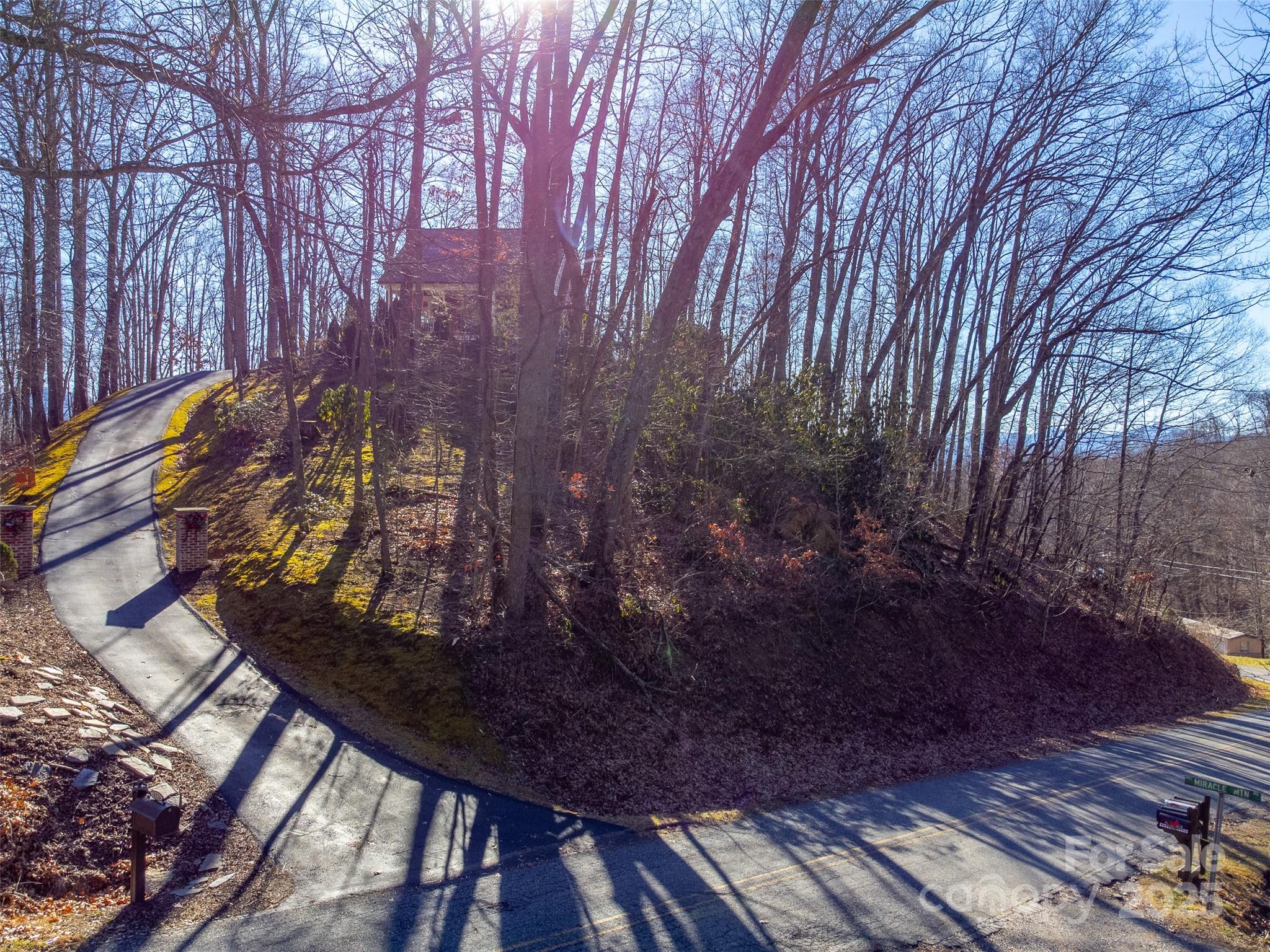 1226 Monteith Branch Road Sylva, NC 28779 - Photo 8 of 40 a view of a backyard