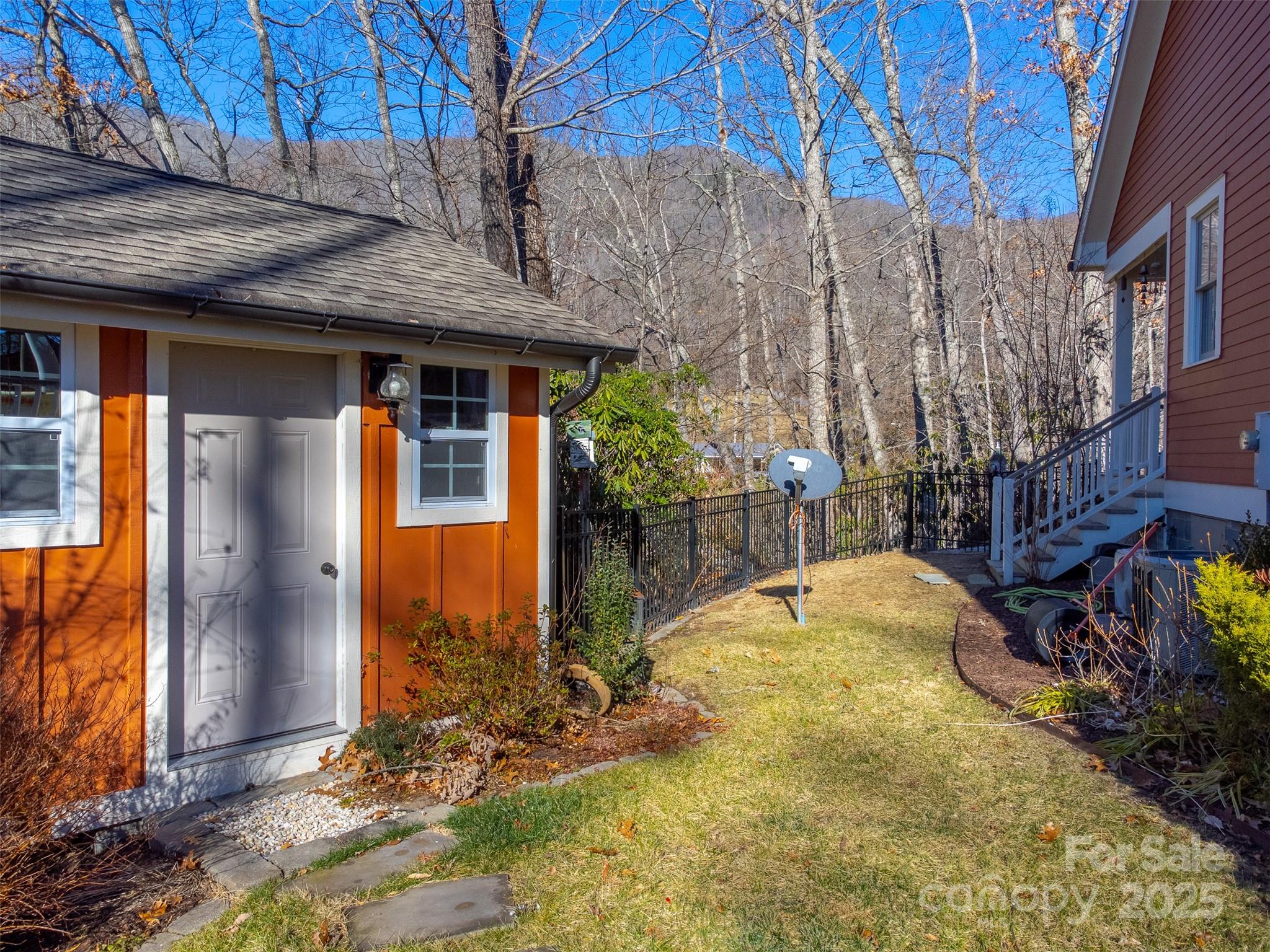 1226 Monteith Branch Road Sylva, NC 28779 - Photo 10 of 40 a view of a backyard