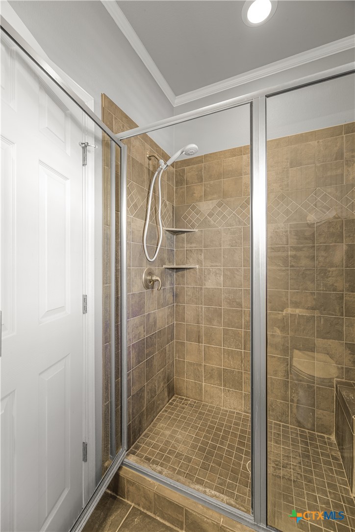 3052 Charco Road Nordheim, TX 78141 - Photo 24 of 43 a bathroom with a shower