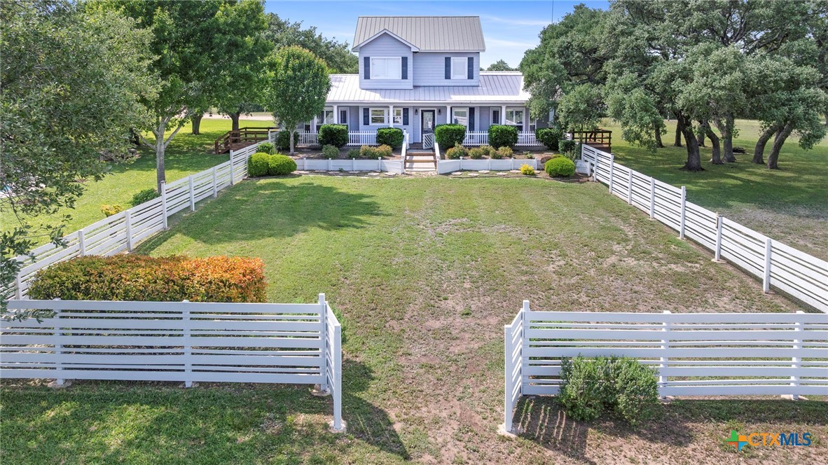 3052 Charco Road Nordheim, TX 78141 - Photo 5 of 43 a view of a house with a yard porch and sitting area