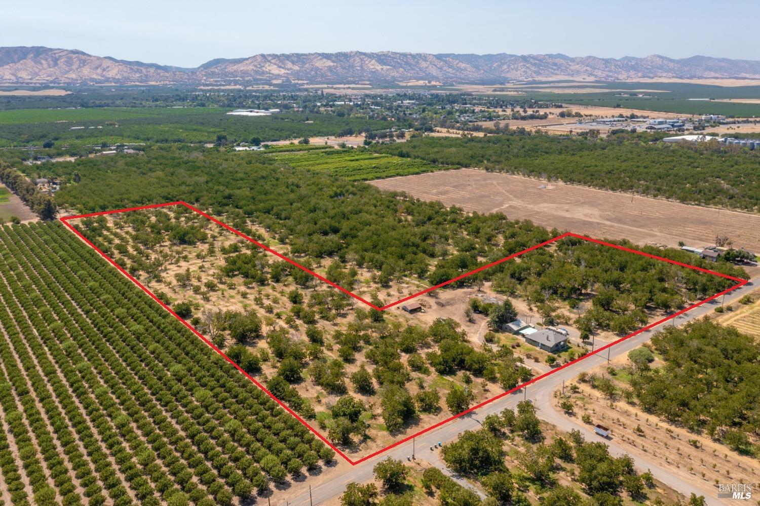 a view of a city from a terrace