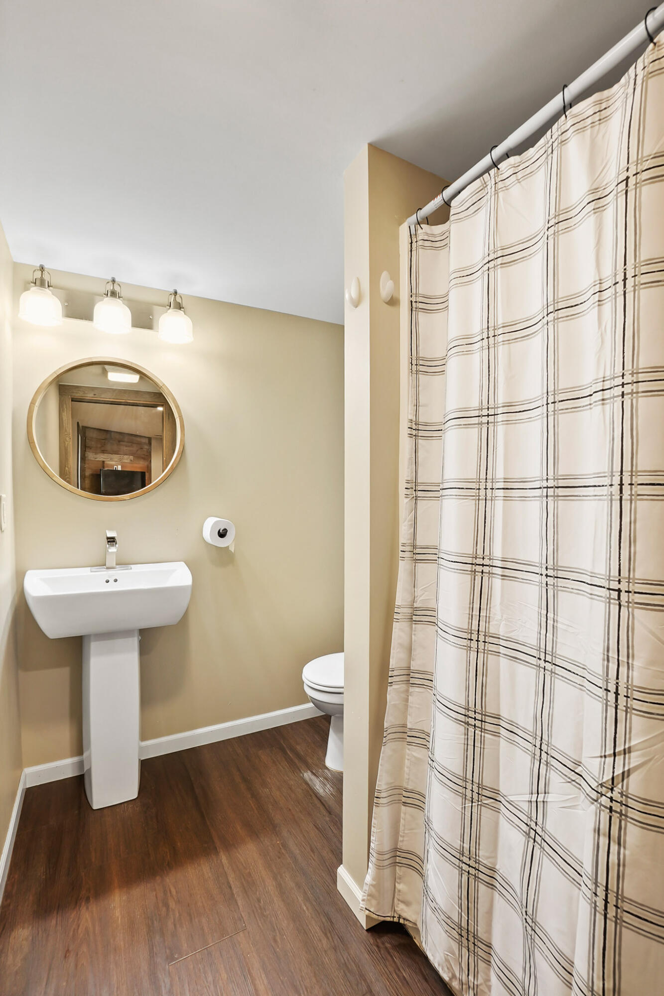 17266 Independence Drive Lowell, IN 46356 - Photo 10 of 28 a bathroom with a sink a toilet and shower