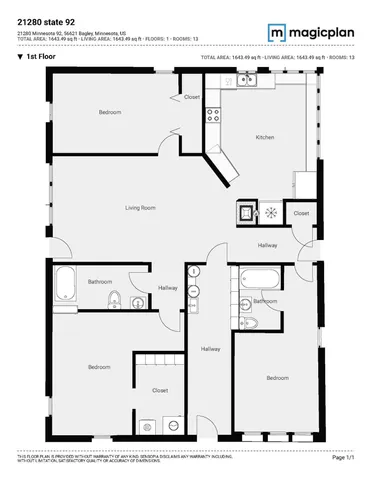 $389,000 | 21280 State 92, Bagley, MN 56621