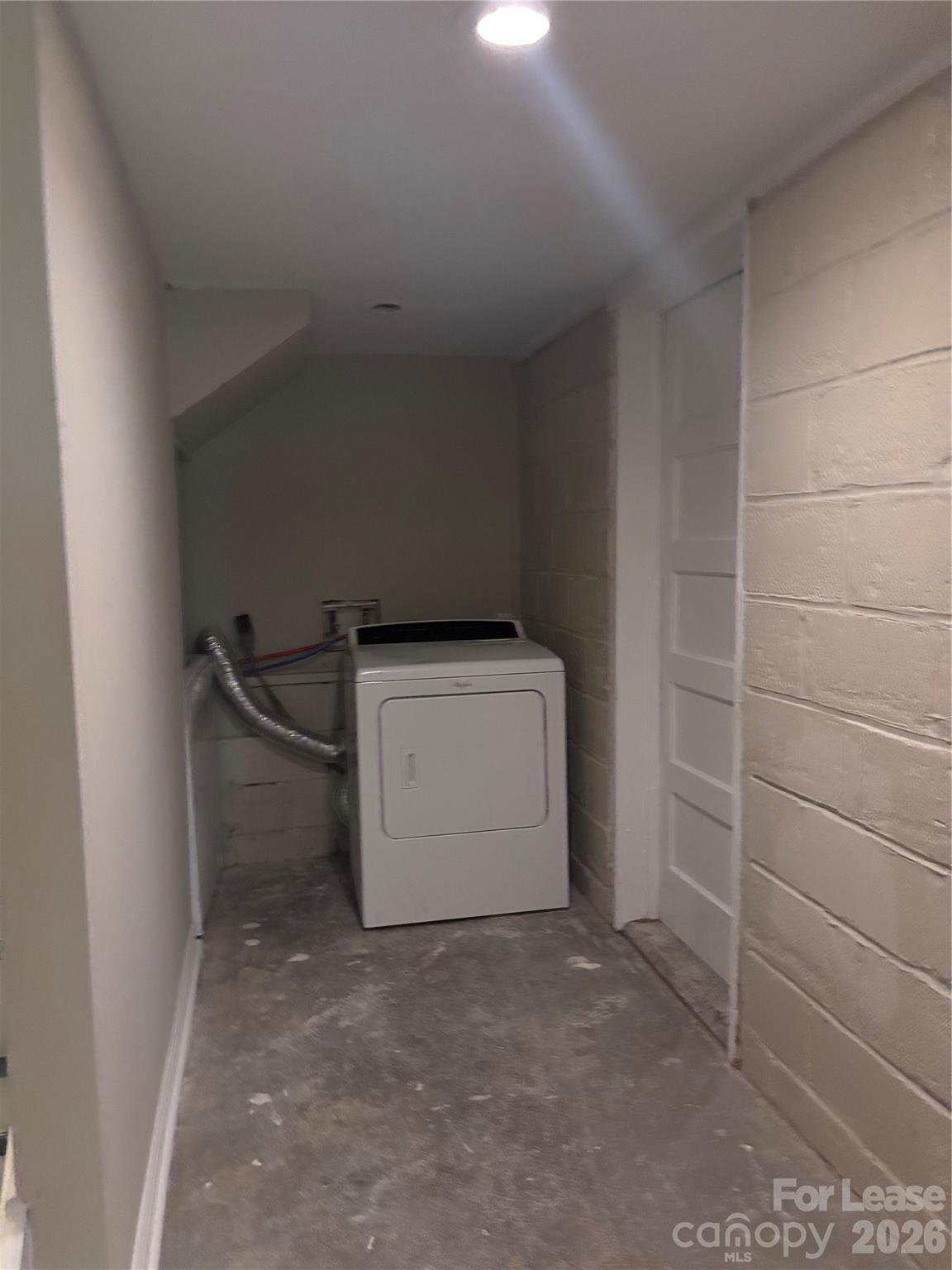 975 Old Charlotte Road Southwest Concord, NC 28027 - Photo 25 of 28 a utility room with dryer and washer