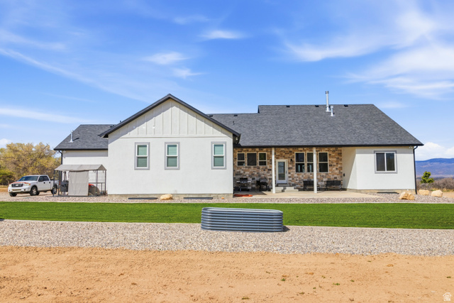 886 North 300th East Spring City, UT 84662 - Photo 8 of 40 Rear view of property featuring a patio.