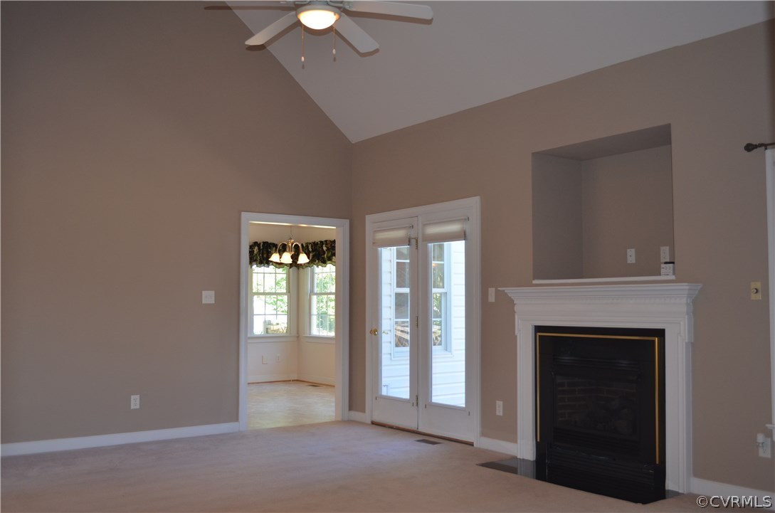 1006 Schroeder Road Powhatan, VA 23139 - Photo 9 of 30 Spacious family room is open to the kitchen and ha