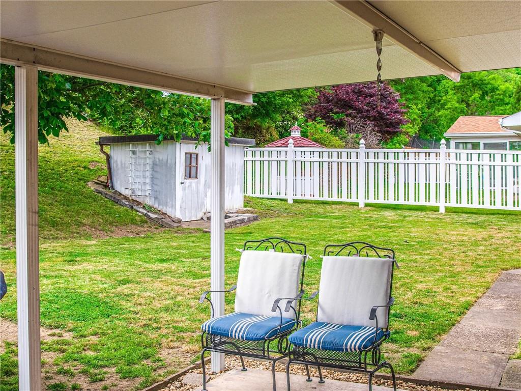 411 Colonial Drive Monroeville, PA 15146 - Photo 33 of 39 a view of a chair and table in the garden