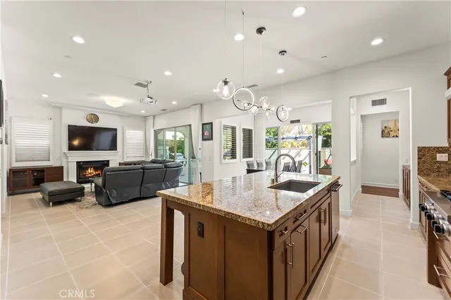 a room with a bed and a large window