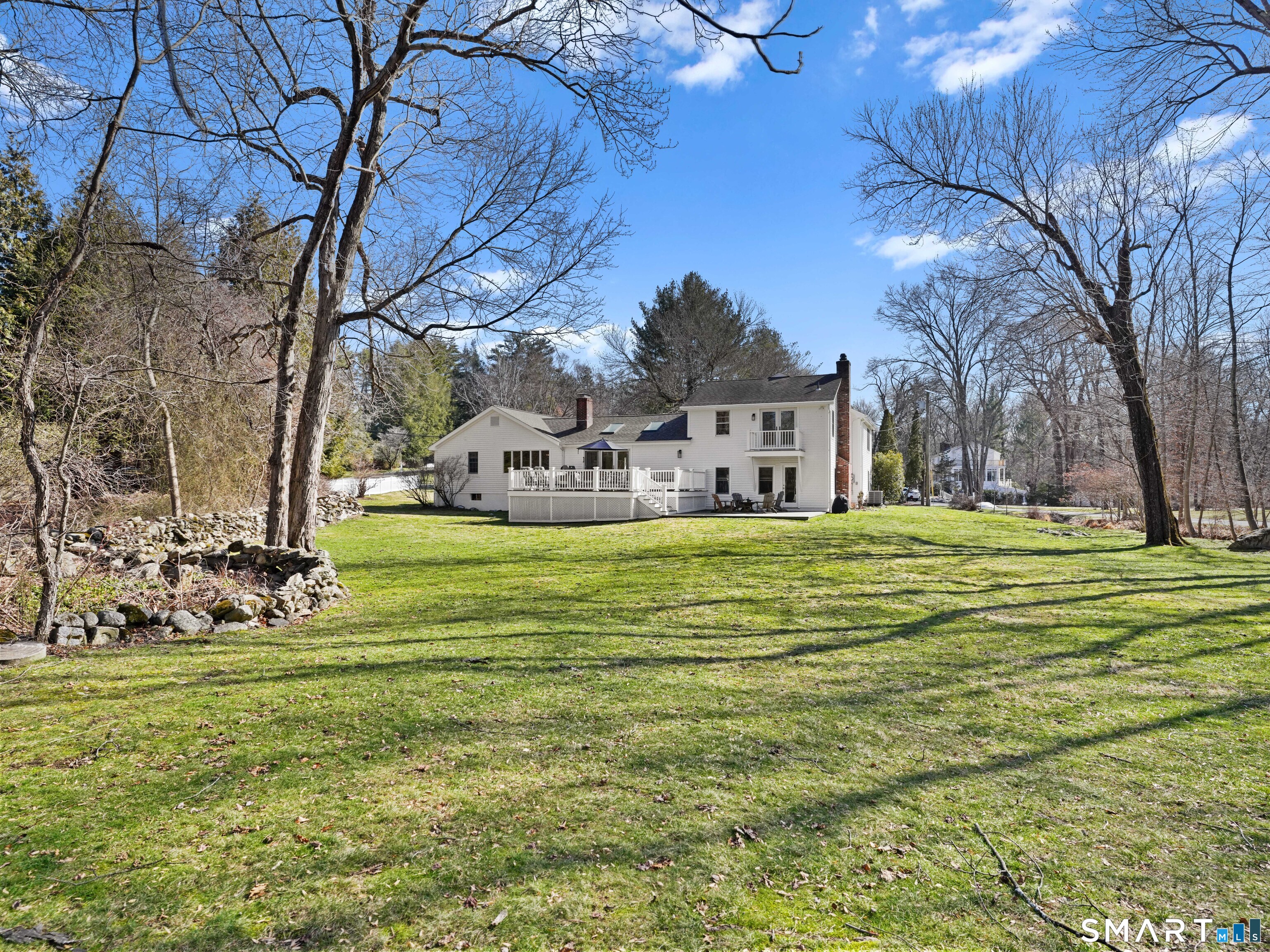 10 Reimer Road Westport, CT 06880 - Photo 34 of 38 a view of a house with a big yard