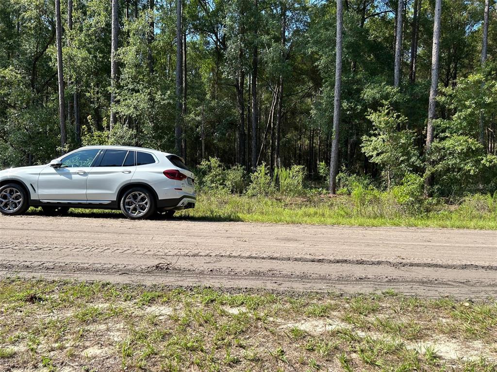 Southwest 64th Lane Ocala, FL 34481 - Photo 1 of 1 a car parked in the road with trees in the background