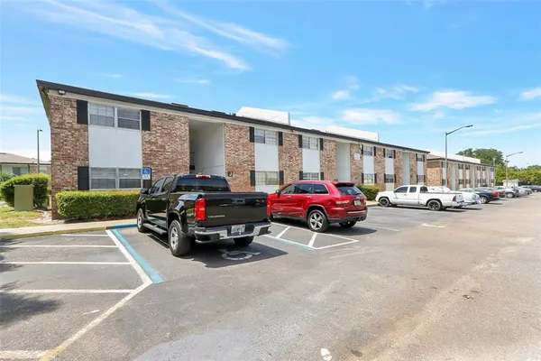 a car parked in front of a house
