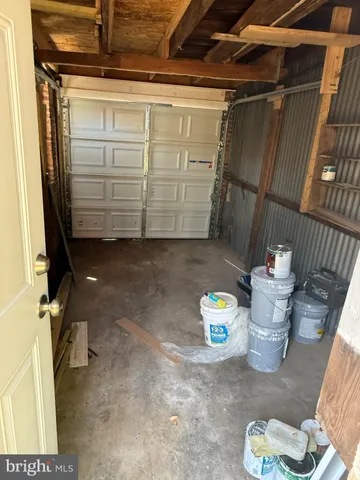 a view of storage and utility room