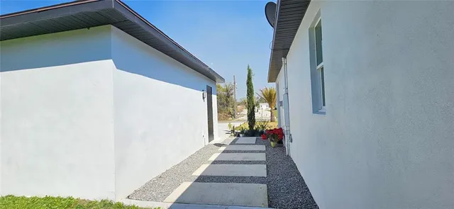 a view of a corridor