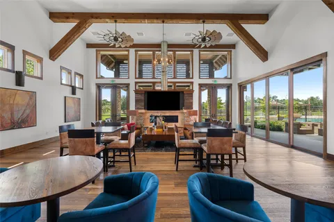 a view of swimming pool and lake view