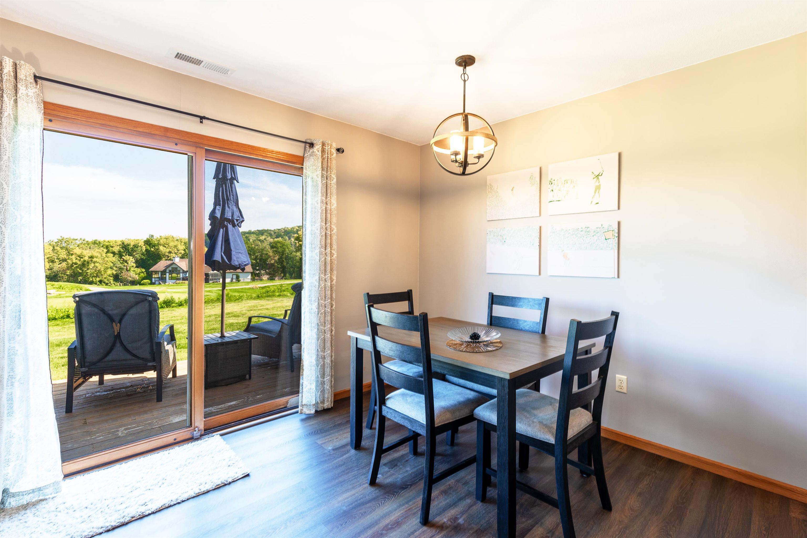 26 Poplar Ridge Galena, IL 61036 - Photo 27 of 55 a view of a dining room and a table chairs