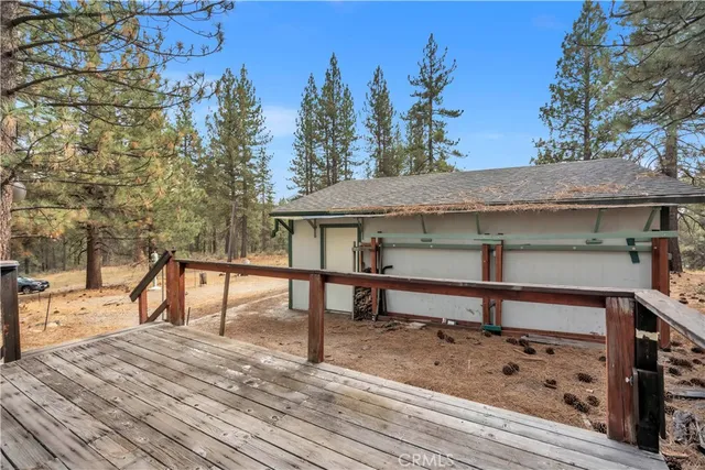 a view of a roof deck