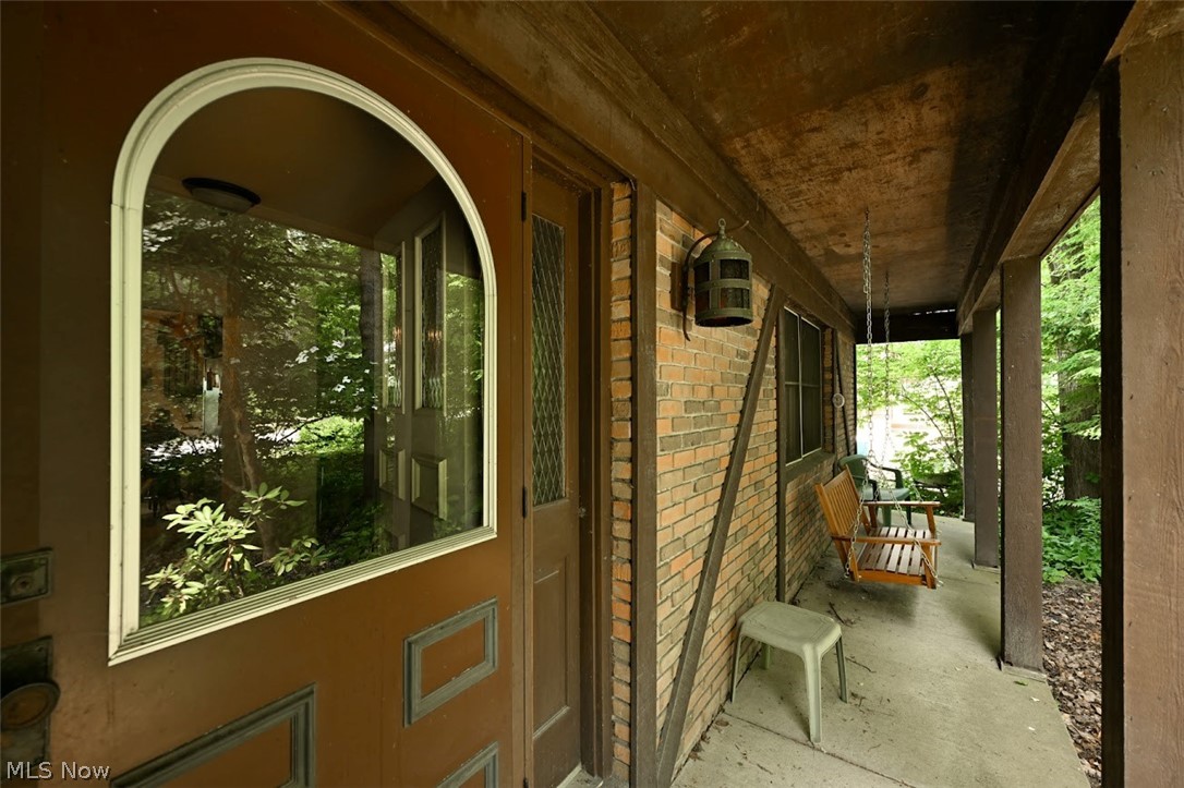 758 Inverness Road Akron, OH 44313 - Photo 3 of 46 Front porch with porch swing