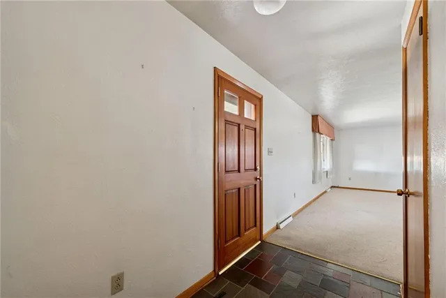 a view of empty room