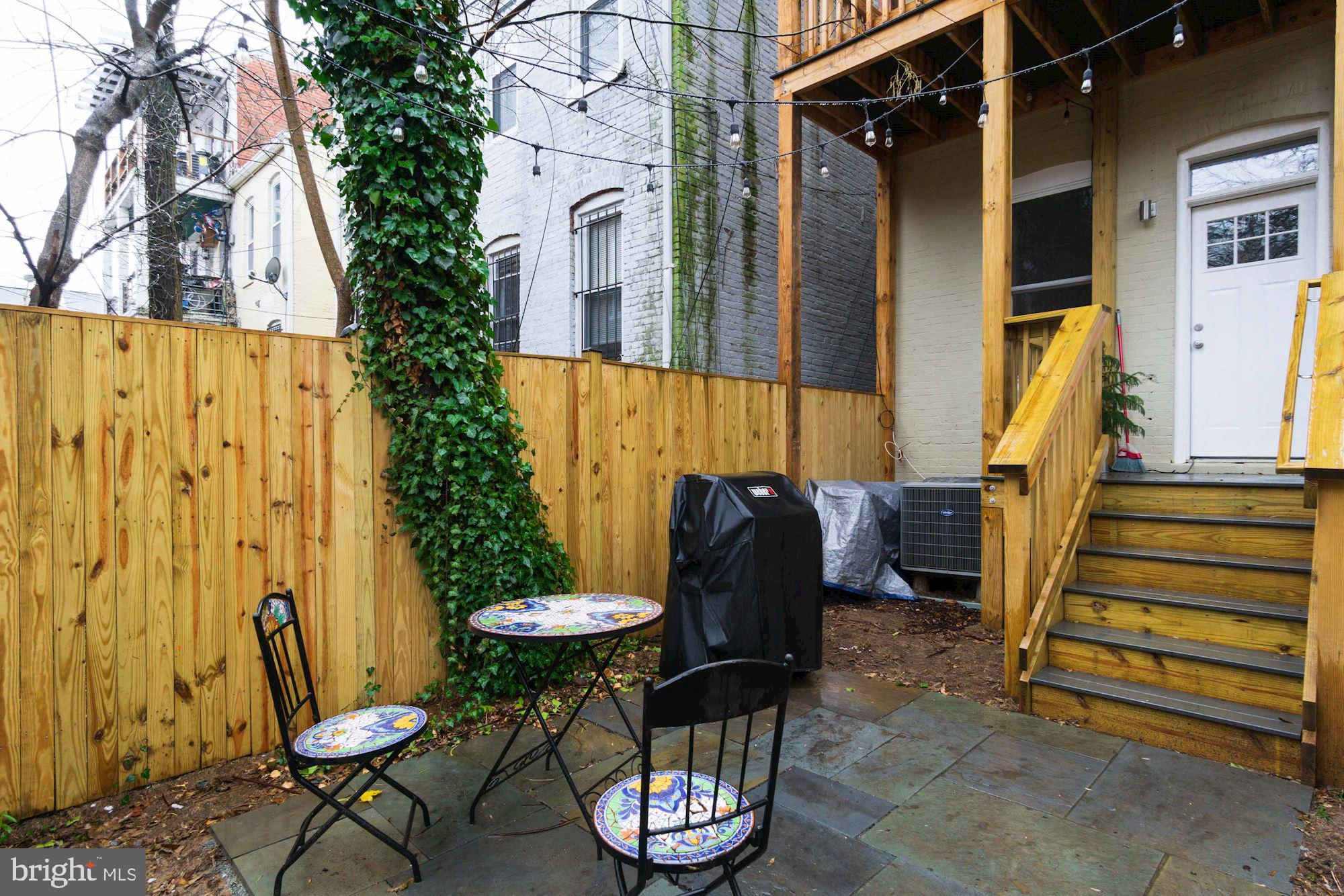 1450 Fairmont Street Northwest, Unit A Washington, DC 20009 - Photo 20 of 26 Shared rear courtyard with garden