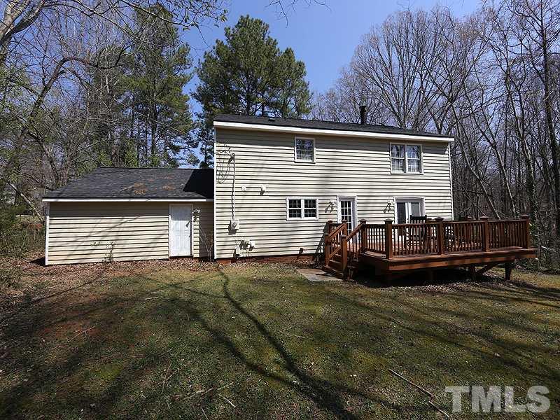 412 Southeast Maynard Road Cary, NC 27511 - Photo 19 of 19 Cleared area in back for children to play or for gardening!