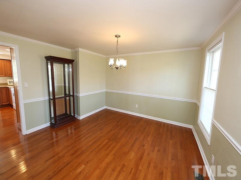 412 Southeast Maynard Road Cary, NC 27511 - Photo 6 of 19 13' x 12.7' Dining Room. Fresh paint all over the home - both inside and outside!