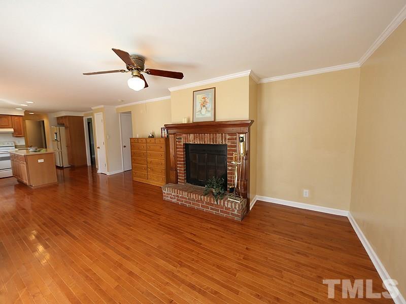 412 Southeast Maynard Road Cary, NC 27511 - Photo 7 of 19 The Masonry Fireplace has a "Heatolator". An inner jacket in the fire box is heated by the fire; a fan then blows heated air into the Family Room. The Sellers purchased 2 new heat pumps January 2015 and haven't used the heatolator!