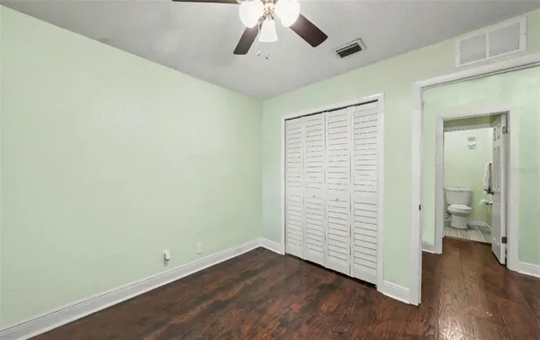 wooden floor in an empty room